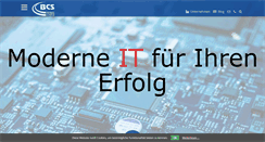 Desktop Screenshot of bcs-shg.de