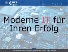 Tablet Screenshot of bcs-shg.de